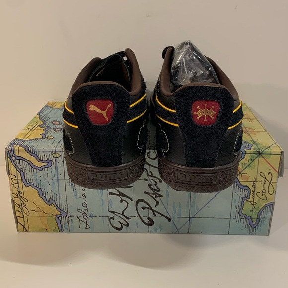 [BRAND NEW] PUMA SUEDE ONE PIECE BLACKBEARD TEECH MENS SHOES SIZE 11 SNEAKERS - Picture 5 of 11